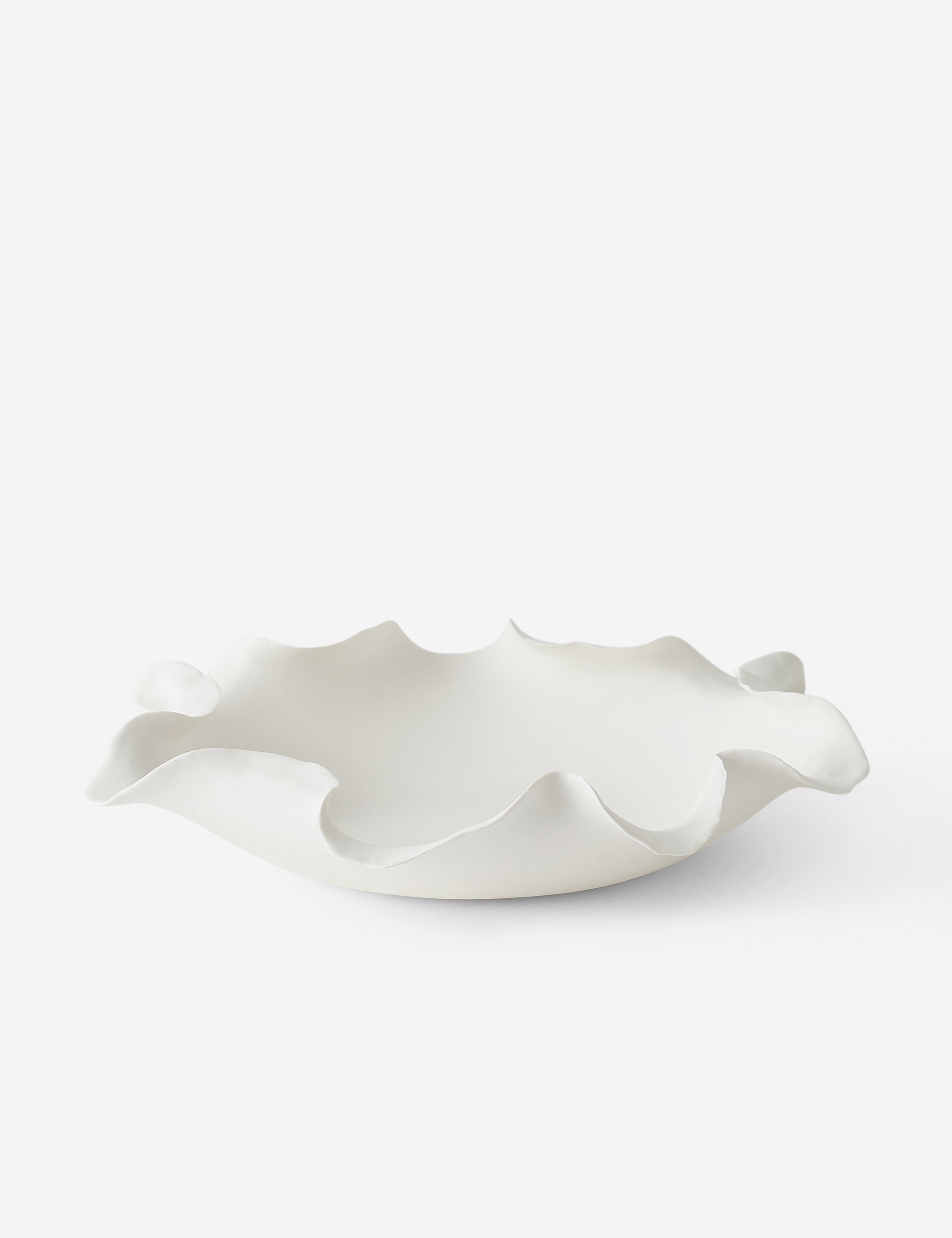 Decorative Matte White Catchall - White - Image 4