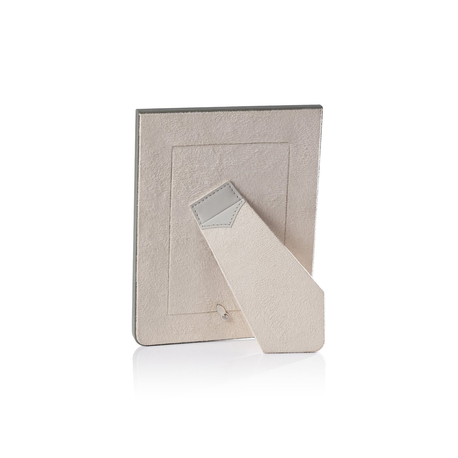 Gray and Sage Nappa Leather Photo Frame - Image 5