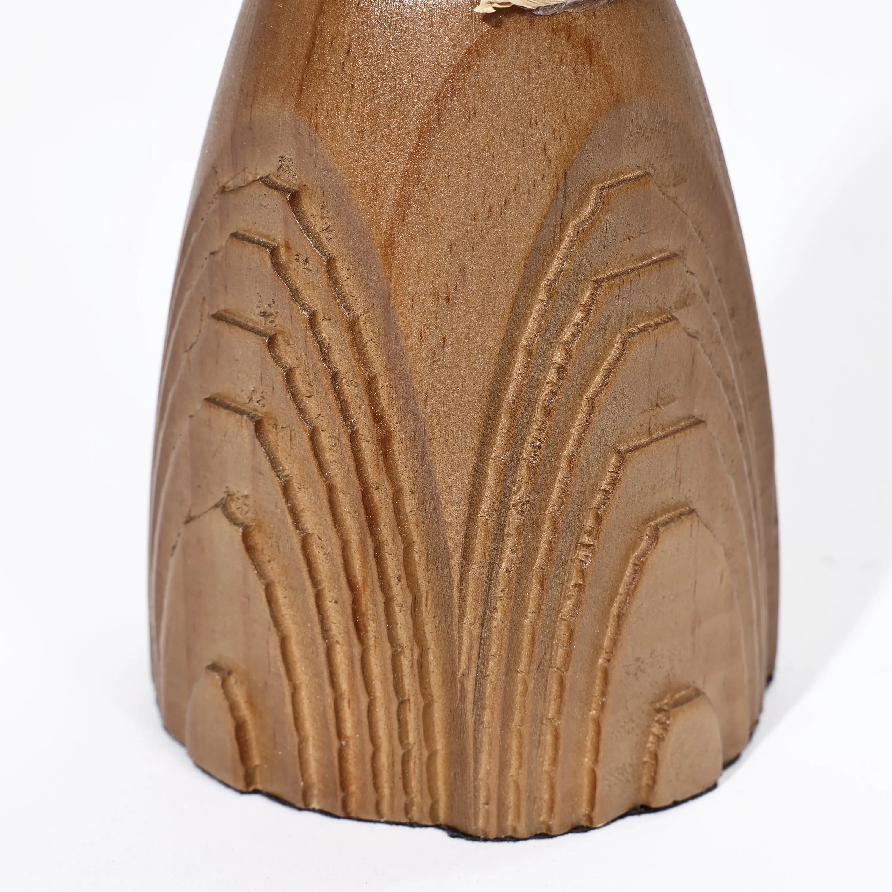 Wood candle holder, set of 3 - Image 8
